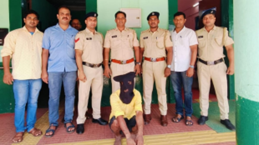 Valpoi Police Arrest One for Illegal Possession of Ganja Worth Rs 50,000 at Honda