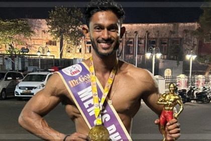 Varad Parab Wins Mr Goa Men’s Physique Title at the 3rd All Goa Bodybuilding Championship