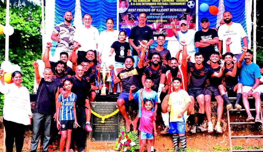 Varca Pedda clinch Sereno memorial football cup 1 Varca Pedda clinch Sereno memorial football cup