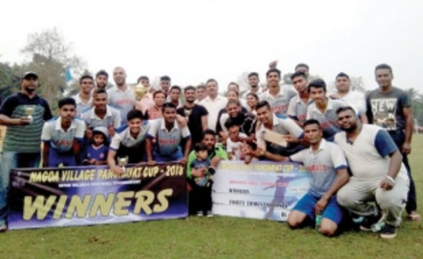 Varca SC clinch Nagoa Panchayat Cup 1 Varca SC clinch Nagoa Panchayat Cup