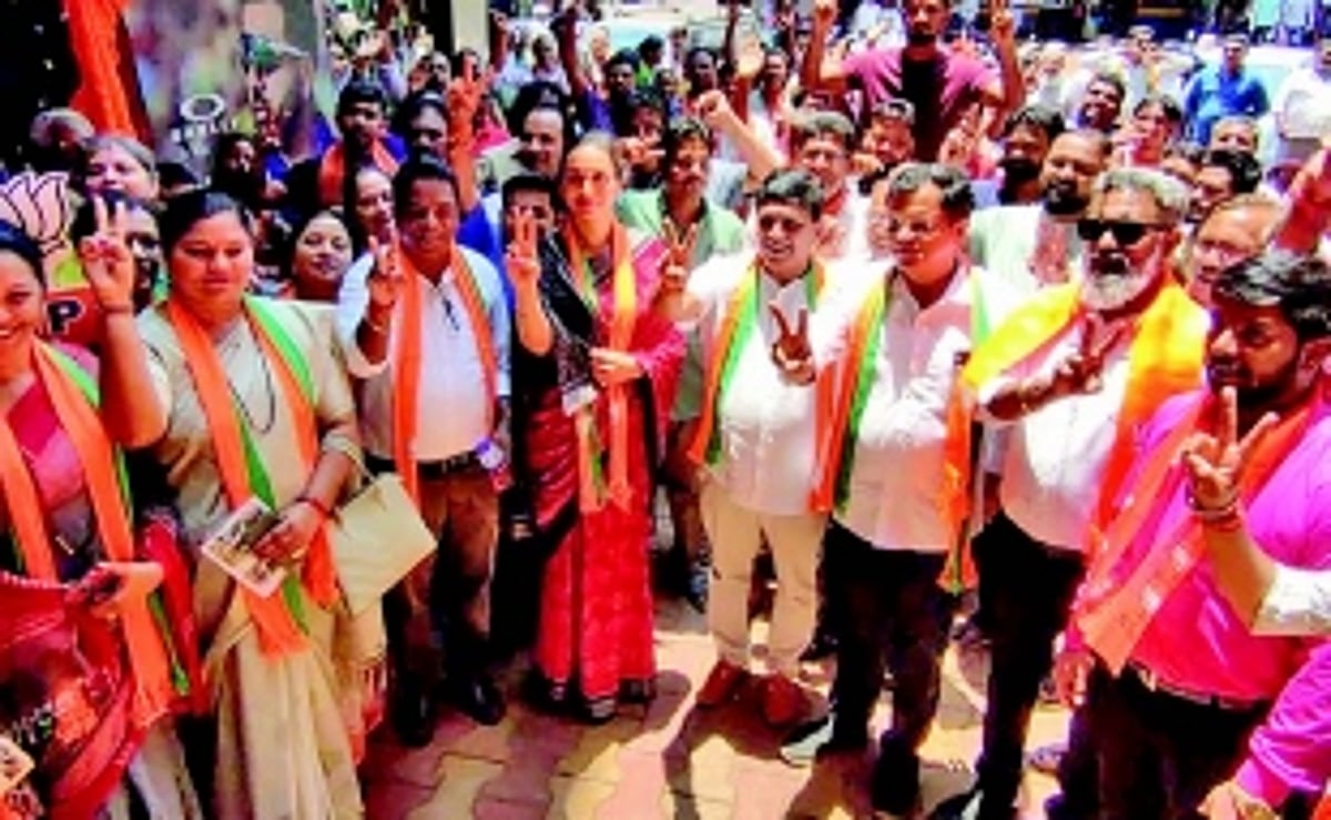 Vasco MLA seeks votes for Pallavi