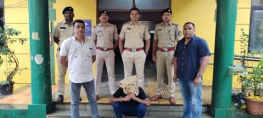 Vasco Police arrests 23-year-old for possession of 1kg of Ganja