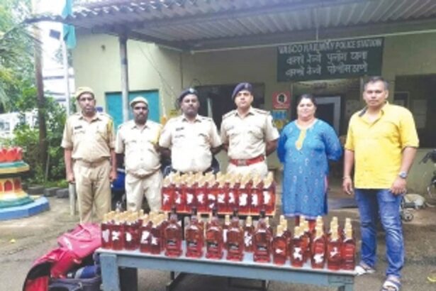 Vasco Railway Police seize 110 bottles of whisky from train