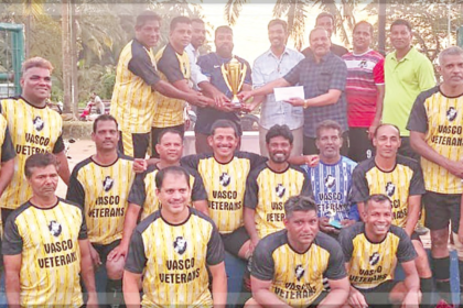Vasco Veterans Triumph in Nail-Biting Penalty Shootout to Clinch All-Goa Veterans Football Title