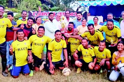 Vasco Veterans lay hands
on 4th Rosary Parish Cup