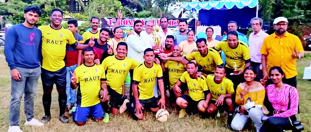 Vasco Veterans lay hands
on 4th Rosary Parish Cup