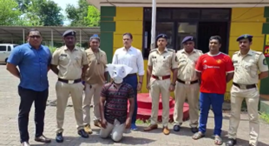 Vasco police arrest youth with ganja worth Rs 30,000