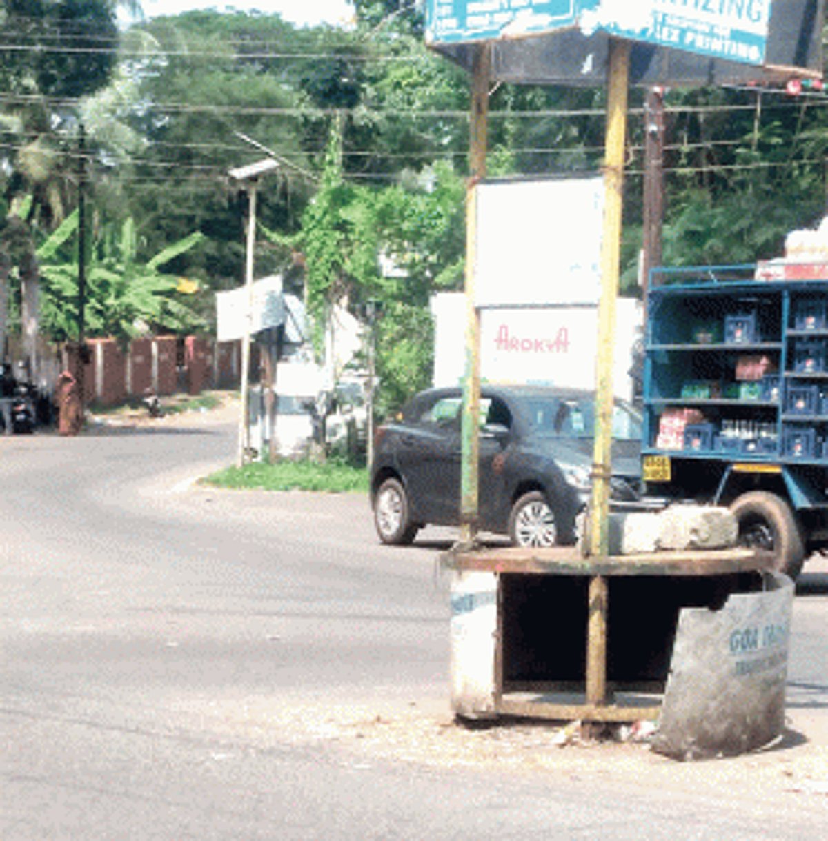 Vasco traffic circles in deplorable condition