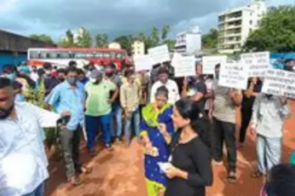 Vascoites protest incomplete KTC  bus stand work