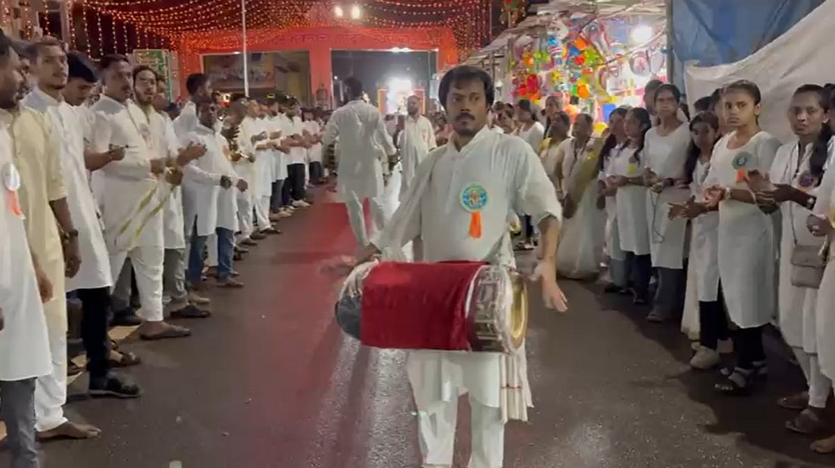 Vasco’s Damodar Bhajani Saptha Lights Up with Grand Dindi Float Parade