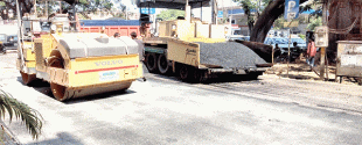 Vasco’s internal roads hot-mixed