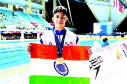 Vashi Fr Agnel School student Rishabh wins silver, bronze medals