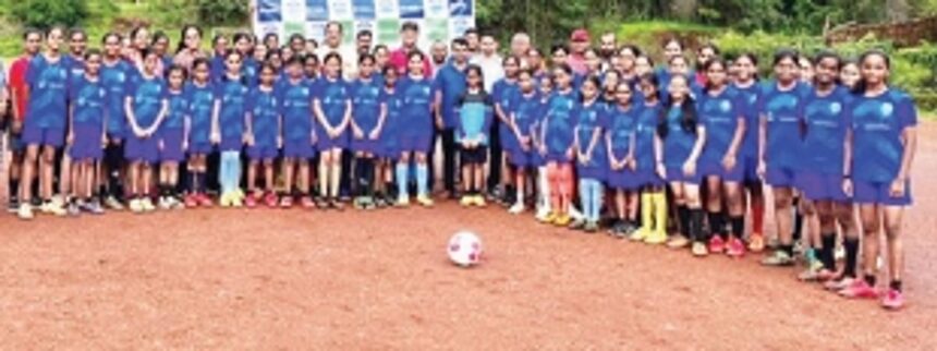Vedanta football centres in Bicholim, Amona