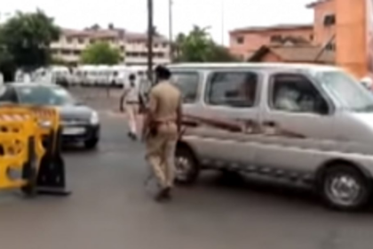 Vehicles on road banned till  April 15; govt ones exempted