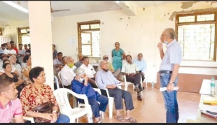 Velsao-Pale-Issorcim Village Panchayat to approach Supreme Court against railway double tracking project 1 Velsao-Pale-Issorcim Village Panchayat to approach Supreme Court against railway double tracking project