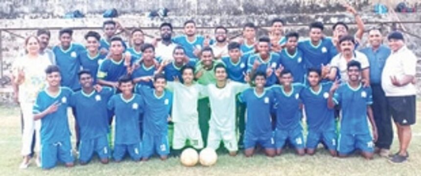 Velsao Pale SC U-18 south zone champs