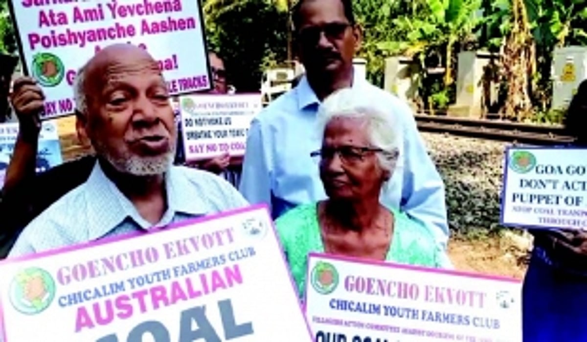 Velsao double-tracking: Protesting locals refuse to budge from rly tracks, demand to see land ownership papers