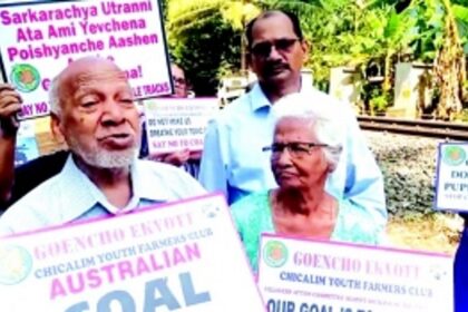 Velsao locals enraged with silence of authorities over  ‘encroachments’ done by the Railways on their land