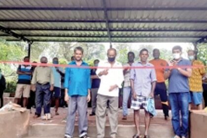Velus finally gets shade for Ganesh idol immersion after 30 years