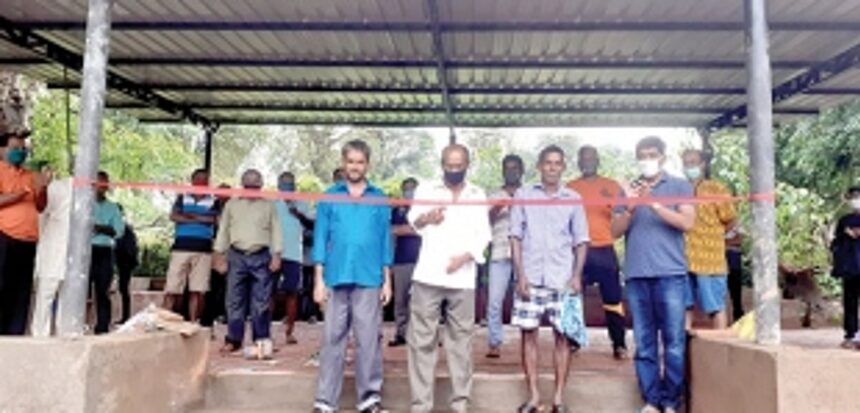 Velus finally gets shade for Ganesh idol immersion after 30 years
