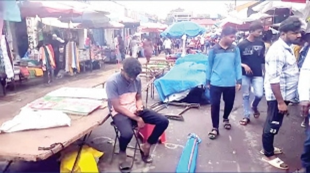Vendors blame city fathers for chaotic situation at Mapusa market