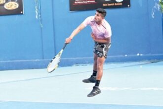 Venugopal makes it to singles and doubles finals