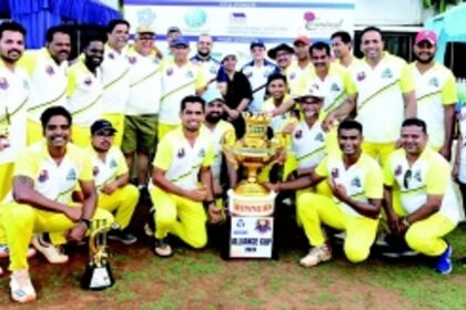 Verna Industries Association  wins GCCI Alliance Cup cricket