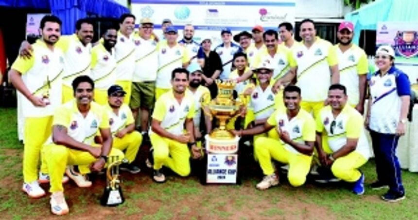Verna Industries Association wins GCCI Alliance Cup cricket 1 Verna Industries Association wins GCCI Alliance Cup cricket