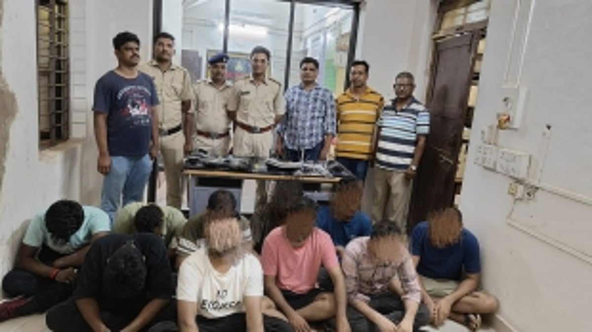 Verna Police busts IPL betting racket at Cansaulim; 10 arrested