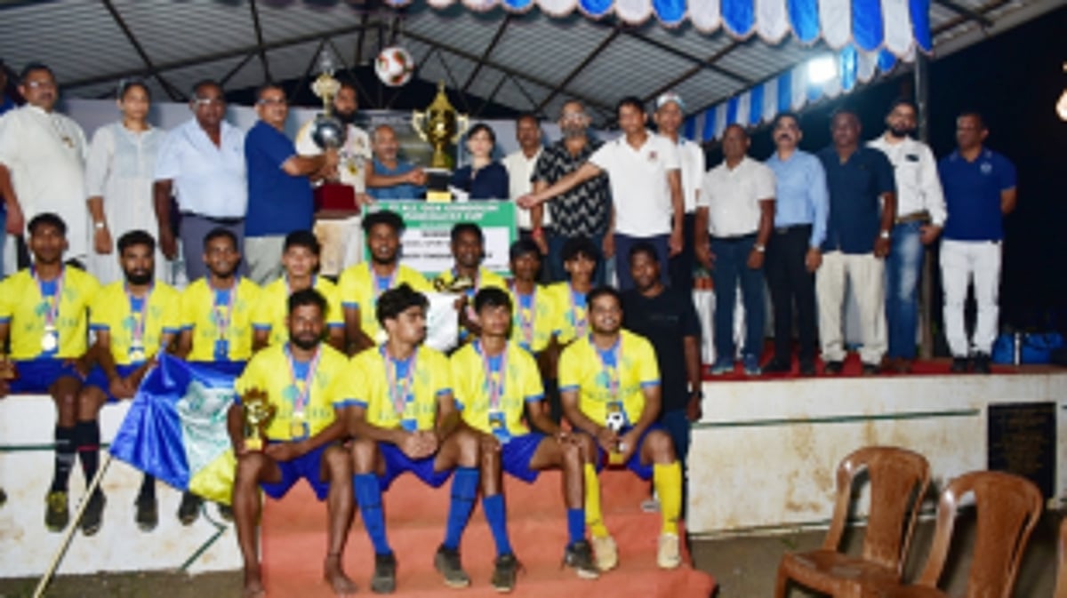 Verna Sports Club Triumphs, Clinches Guirdolim Panchayat Cup in Thrilling Finale