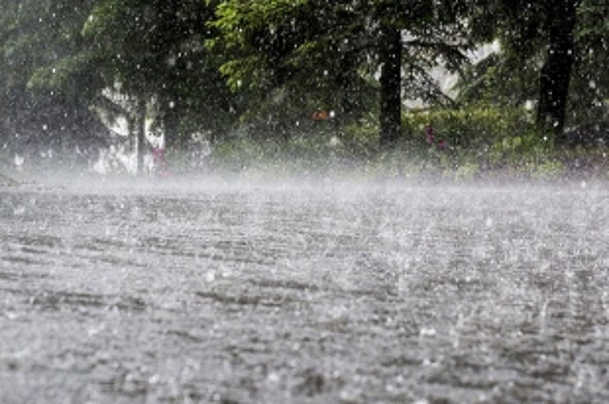 Very heavy rainfall warning from tomorrow