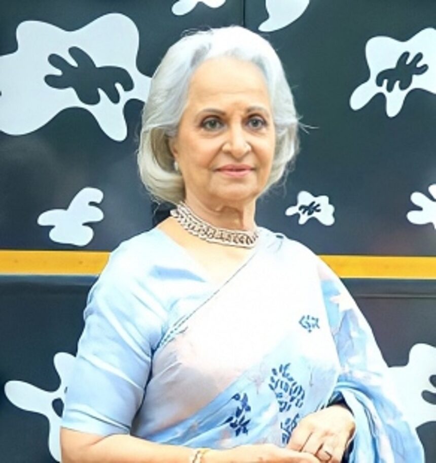 Veteran Actress Waheeda Rehman to Receive Prestigious Dadasaheb Phalke Award