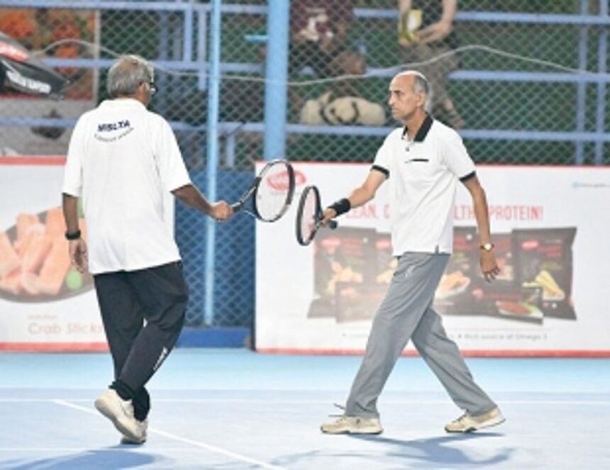 Veteran tennis aces march to the finals