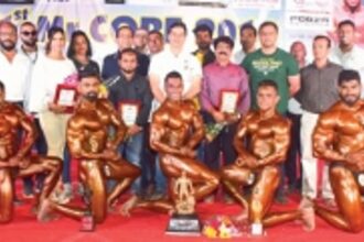 Vidhyesh steals limelight at State Bodybuilding C’ship