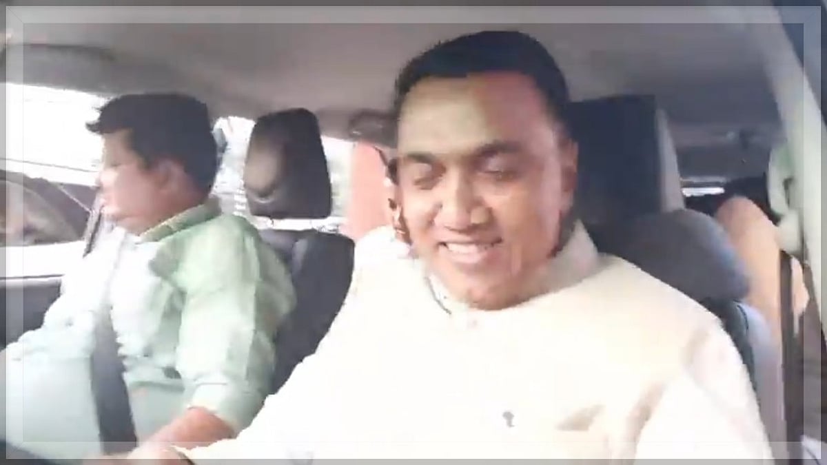 Vijai Sardesai Regrets Supporting CM Sawant, CM Responds with a Smile