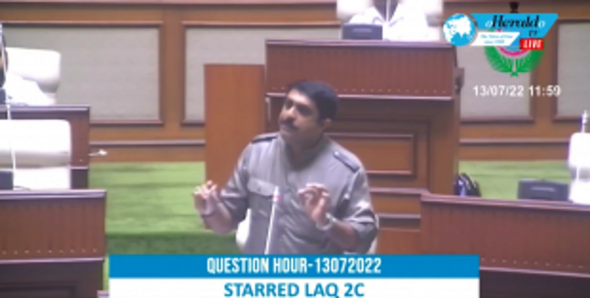Vijai Sardesai asks CM to stop Kala Academy work; orders inquiry 1 Vijai Sardesai asks CM to stop Kala Academy work; orders inquiry