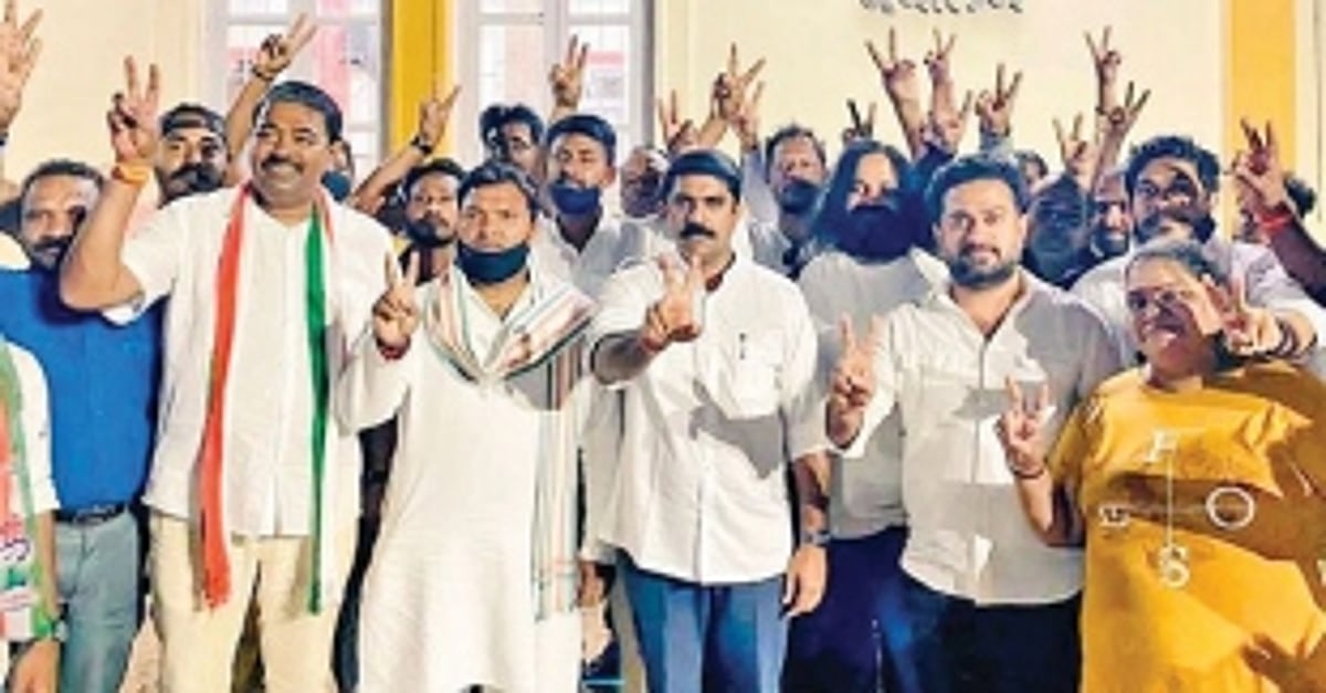 Vijai lends might to Congress  candidate Amonkar’s campaign