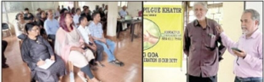 Villagers discuss Draft Agri Policy at Velsao meet