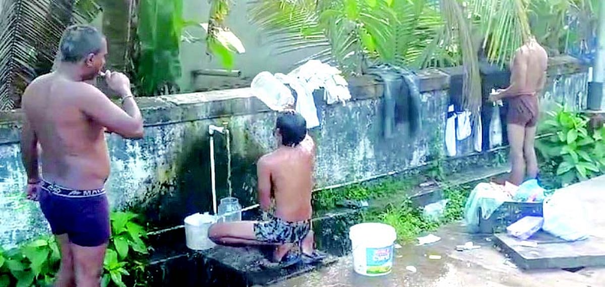 Villagers miffed with public bathing, littering at Nuvem feast fair