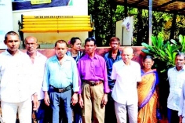 Villagers protest outside Querim panchayat over sudden water shortage