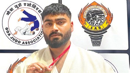 Vilroy D’Souza Clinches Gold in Senior Men’s Category at State Judo Championship 2025