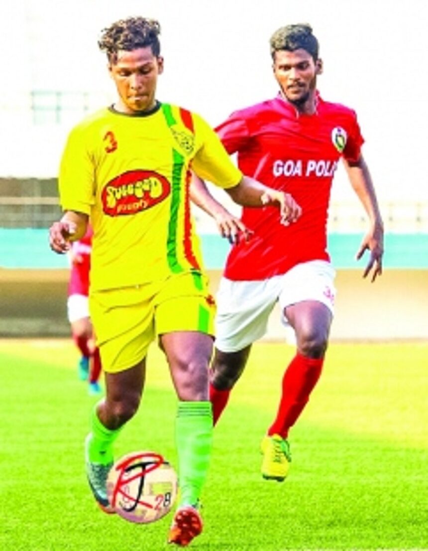 Vineet treble hands Goa Police easy win 1 Vineet treble hands Goa Police easy win