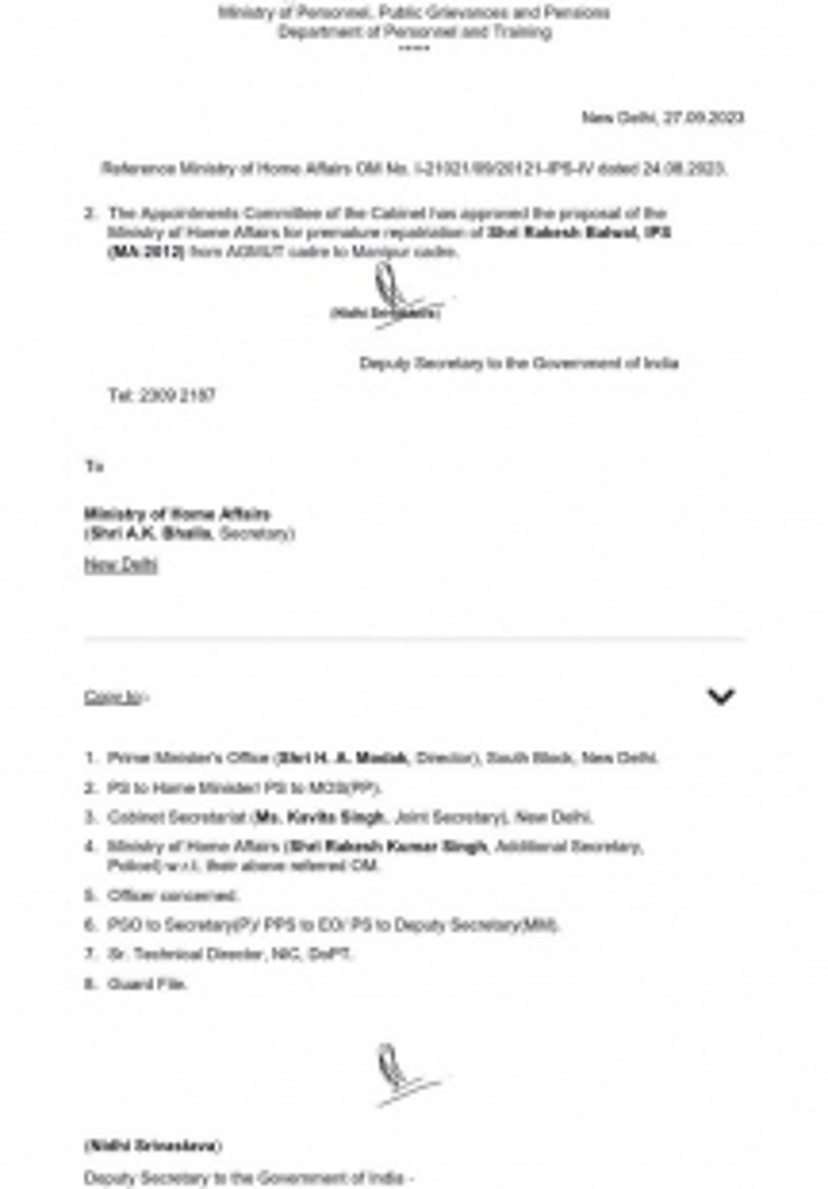 Violence Erupts in Manipur as Students Demand Justice; Srinagar SSP Repatriated to Manipur Cadre