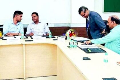 Viriato attends district review meet, urges banks to up lending to Self-Help Groups