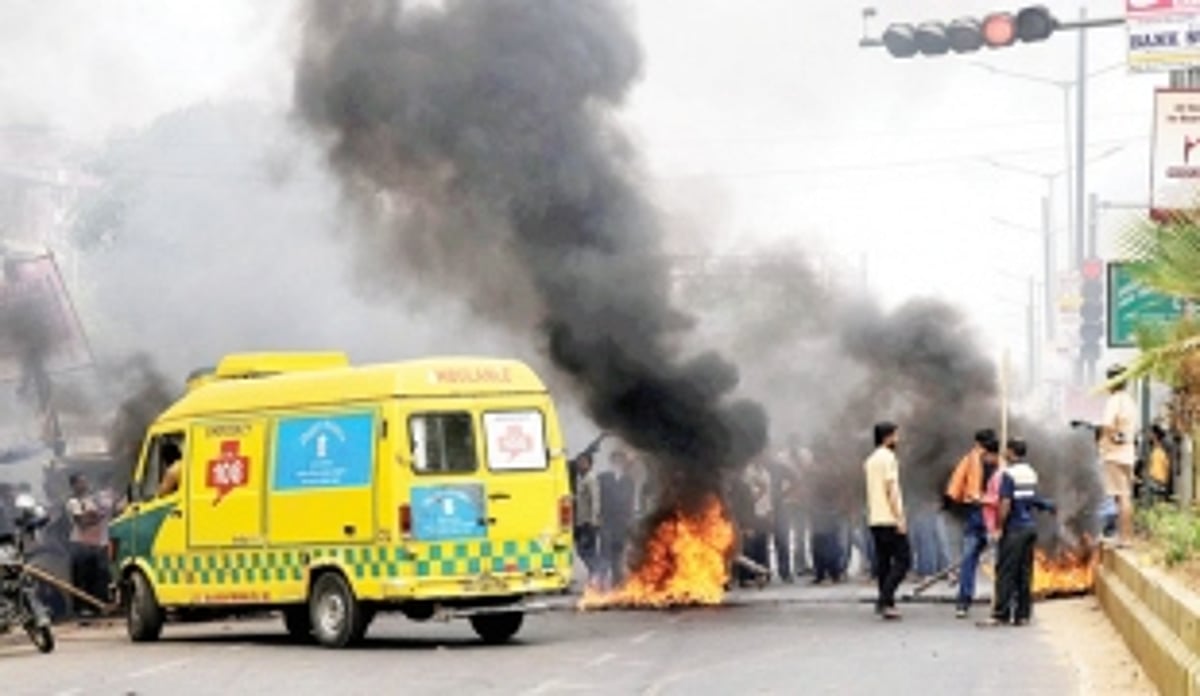 Virtually no impact anti-quota bandh on ground