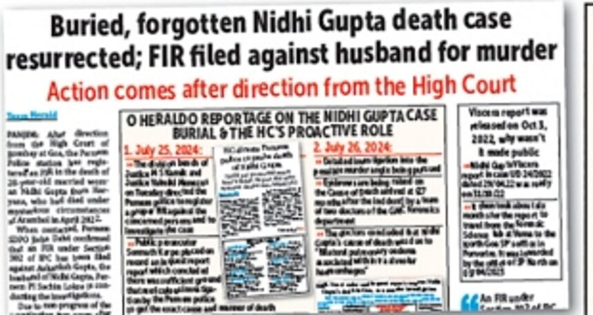 Viscera report delayed justice for Nidhi 1 Viscera report delayed justice for Nidhi