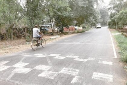 Visibility of speed breakers