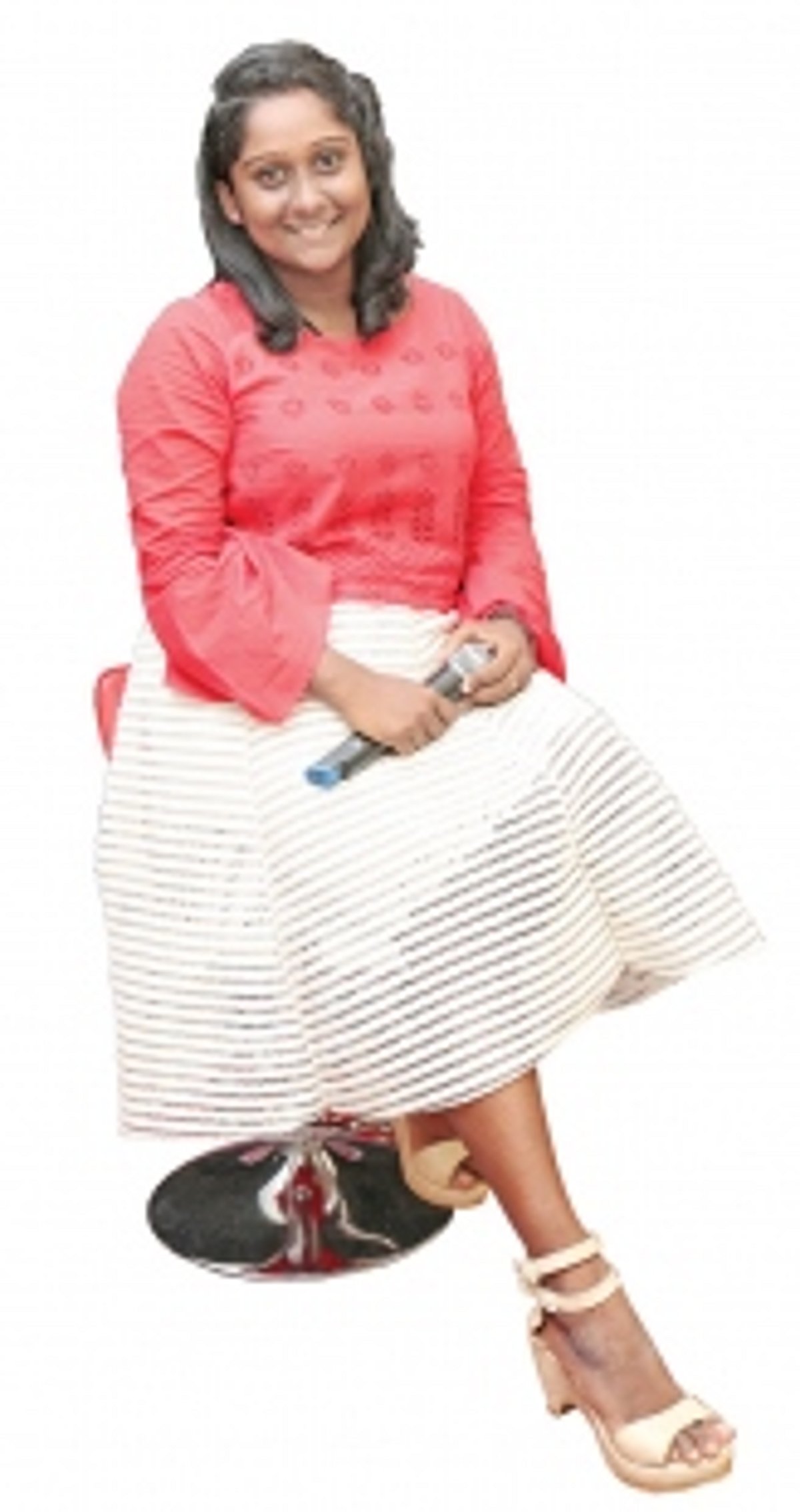 Voicing her gratitude through music