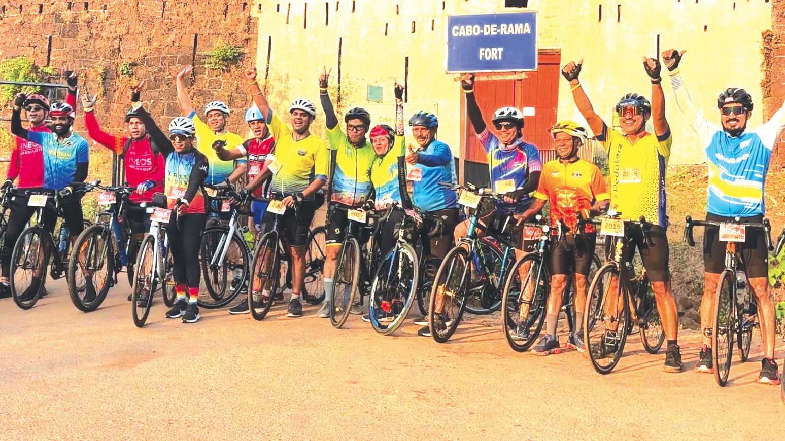 Vorrad 5.0 Duathlon Brings Cycling and Running Enthusiasts Together at Benaulim Beach