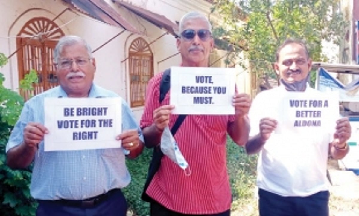 Vote first and then go for your date with your Valentine